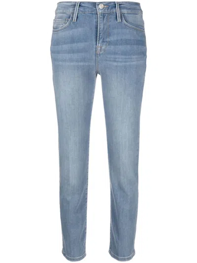 Frame Le Noveau Straight-leg Jeans In Blau