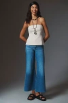 FRAME LE PALAZZO CROP HIGH-RISE WIDE-LEG JEANS