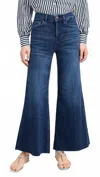 Frame Le Palazzo Crop Jean In Calvin In Blue
