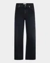Frame Le Palazzo Crop Jeans In Radio Raw After