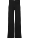 Frame Le Palazzo High-rise Wide-leg Jeans In Black