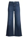 Frame Le Palazzo High-waisted Jeans In Blue