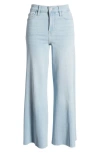 FRAME FRAME LE PALAZZO RAW HEM ANKLE WIDE LEG JEANS