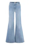 Frame High-rise Flared Jeans Humphrey