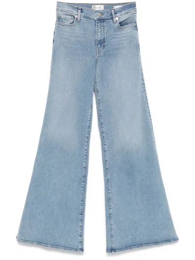 Frame Le Pallazo Jeans In Blue