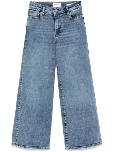 FRAME LE PIXIE SLIM PALAZZO JEANS