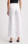 FRAME FRAME LE PIXIE SLIM PALAZZO PATCH POCKET HIGH WAIST WIDE LEG JEANS