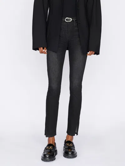 Frame Le Shape High Skinny Jeans In Blue