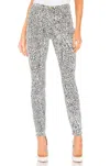 Frame Denim Le Skinny Jeans Noir Multi Animal Print Denim In Multicolor In Multi