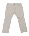 Frame Le Skinny Crop Jeans In White Denim In White