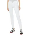 Frame Le Skinny De Jeanne Blanc Skinny Jeans In White In White