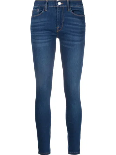 Frame Le Skinny De Jeanne Jeans In Blue