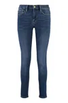 Frame Woman Jeans Blue Size 30 Cotton, Polyester, Elastane In Denim