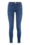 Frame Le Skinny De Jeanne Jeans In Navy