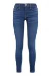 Frame Le Skinny De Jeanne Jeans In Navy