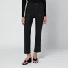 Frame Black Le Sleek Straight Trousers In Black