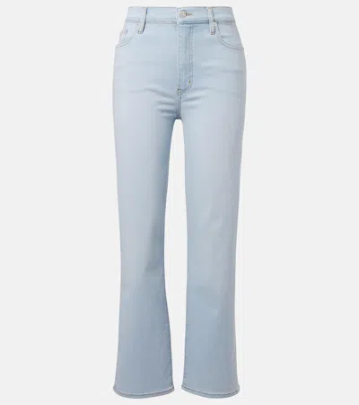 Frame Le Sleek High-rise Straight Jeans