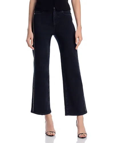 Frame Le Sleek High Rise Straight Jeans In Astronaut