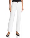 Frame Le Sleek High Waist Ankle Straight Leg Jeans In White