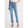 Frame Le Sleek High Waist Ankle Straight Leg Jeans In Honeymoon