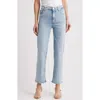 Frame Le Sleek High Waist Ankle Straight Leg Jeans In Tribute