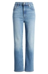 Frame Le Sleek High Waist Ankle Straight Leg Jeans In Whimsy