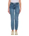 Frame Le Sleek Straight Jeans In Blue