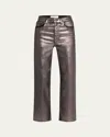 Frame Le Sleek Straight In Gunmetal Chrome In Gunmetal Chrome