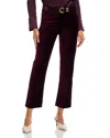 Frame Le Sleek Straight High Rise Jeans In Full Glass Velvet