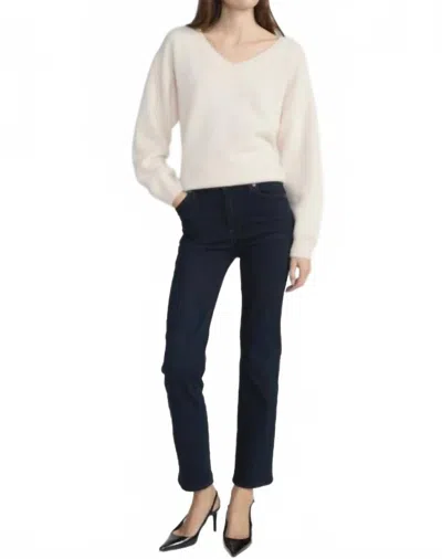 Frame Le Sleek Straight Jean In Century In Blue