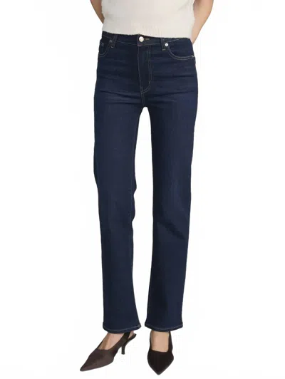 Frame Le Sleek Straight Jean In Fairway In Multi