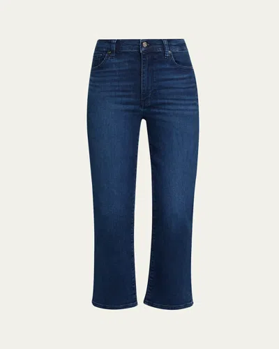 Frame Le Sleek Straight Jeans In Blue