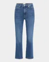 Frame Le Sleek Straight Jeans In Blue