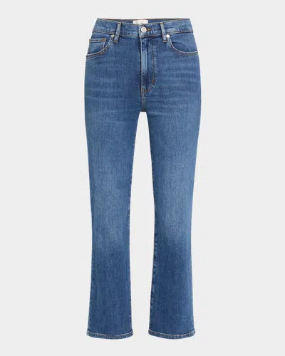 Frame Le Sleek Straight Jeans In Blue