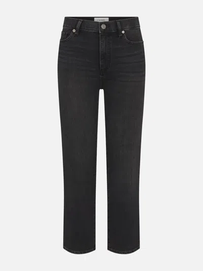 Frame Le Sleek Straight Jeans In Black