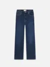 Frame Le Sleek Straight Jeans In Blue