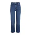 Frame Le Sleek Straight Jeans In Blue