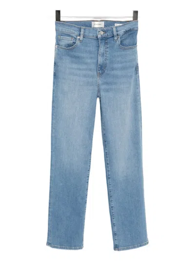 Frame Le Sleek Straight Jeans In Blue