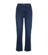 Frame Le Sleek Straight Jeans In Blue