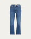 Frame Le Sleek Straight Jeans In Blue