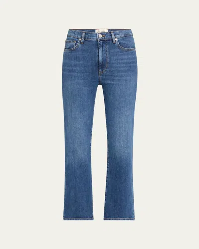 Frame Le Sleek Straight Jeans In Blue