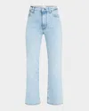 Frame Le Sleek Straight Jean In Tribute In Blue