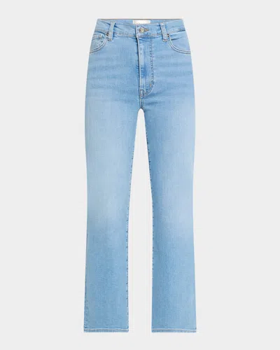 Frame Le Sleek Straight Jeans In Blue