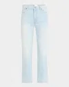 Frame Le Sleek High Waist Ankle Straight Leg Jeans In Float