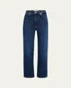 Frame Le Sleek Straight Jeans In Malta