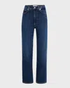 Frame Le Sleek Straight Jeans In Malta