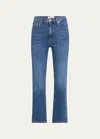 Frame Le Slouch Mid-rise Straight Jeans In Marsa