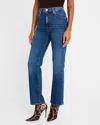 Frame Le Sleek Straight Jeans In Marsa