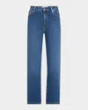 Frame Le Sleek High Waist Ankle Straight Leg Jeans In Tribute