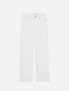 Frame Le Sleek High Waist Ankle Straight Leg Jeans In White